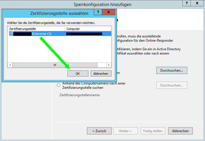 Setup OCSP Service