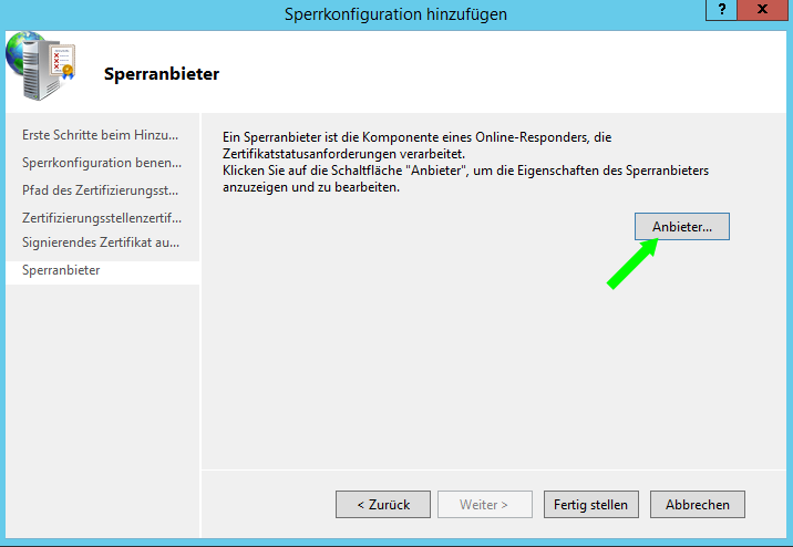 Setup OCSP Service