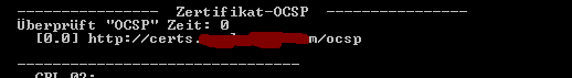 certutil OCSP