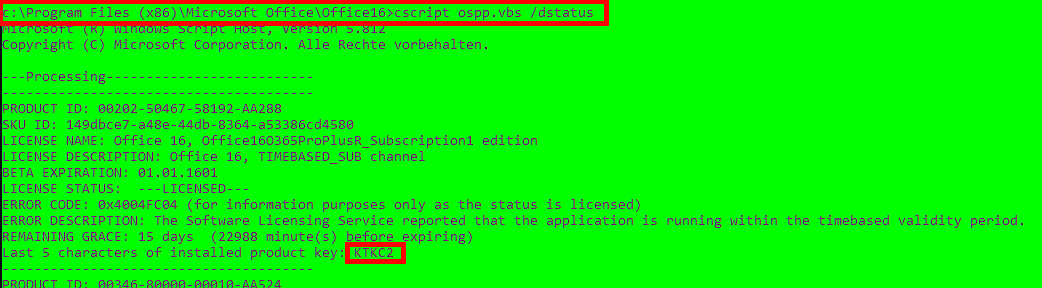 unpkey,ospp.vbs,office365