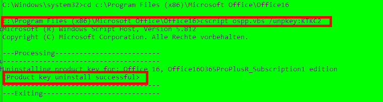 unpkey,ospp.vbs,office365